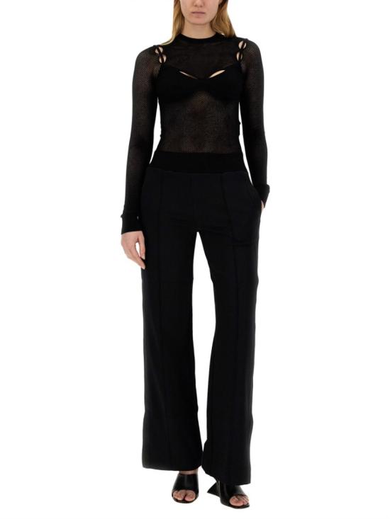  오프화이트 넷 애로우 브라렛 탑 OWHT020 S24KNI0011010 Black - OFF WHITE