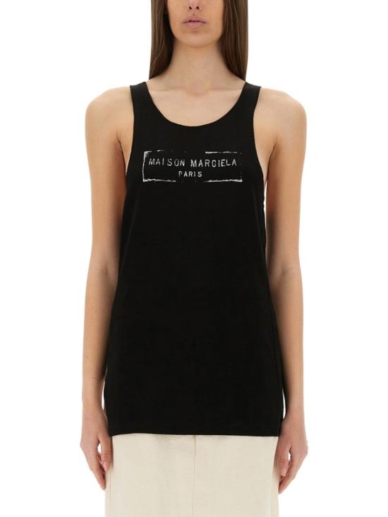 25SS 마르지엘라 민소매 티셔츠 S51NL0048 S24522900 Black