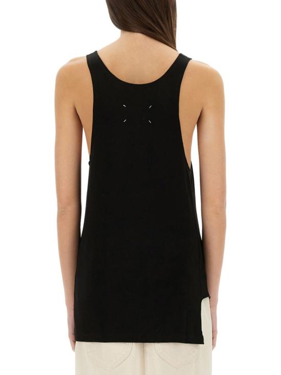25SS 마르지엘라 민소매 티셔츠 S51NL0048 S24522900 Black - MAISON MARGIELA