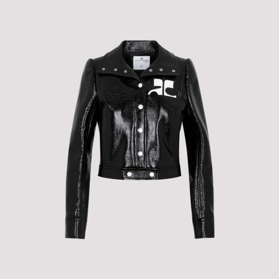  쿠레쥬 자켓 PERCBL005VY0014 Black - COURREGES