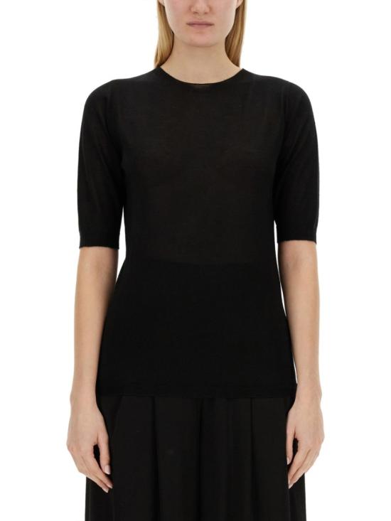  파비아나 필리피 반팔 티셔츠 MAD264F003 N907825 Black
