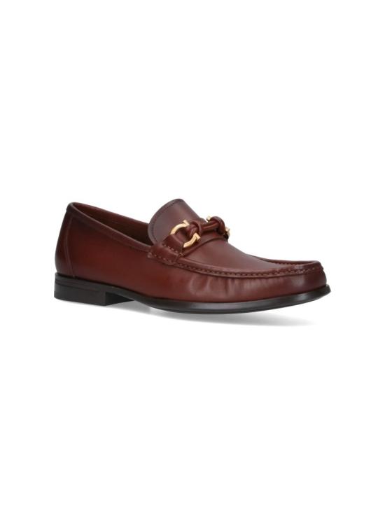 25FW 살바토레 페라가모 간치니 로퍼 786870005 Brown - SALVATORE FERRAGAMO