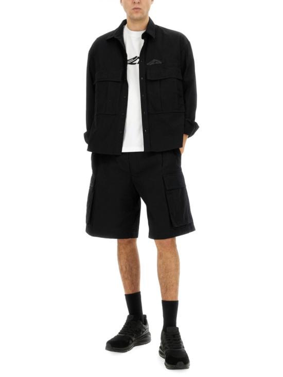 25SS 디스퀘어드2 긴팔 셔츠 S79DL0052 D35224900 Black - DSQUARED2