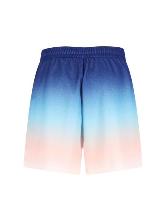  카사블랑카 숏팬츠 MPS25 JTR 224 01BLUE GRADIENT Multicolor - CASABLANCA