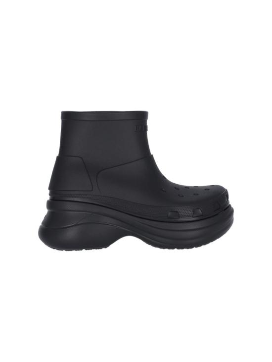 발렌시아가 x 크록스 부티 713679 W1S8E1000 Black