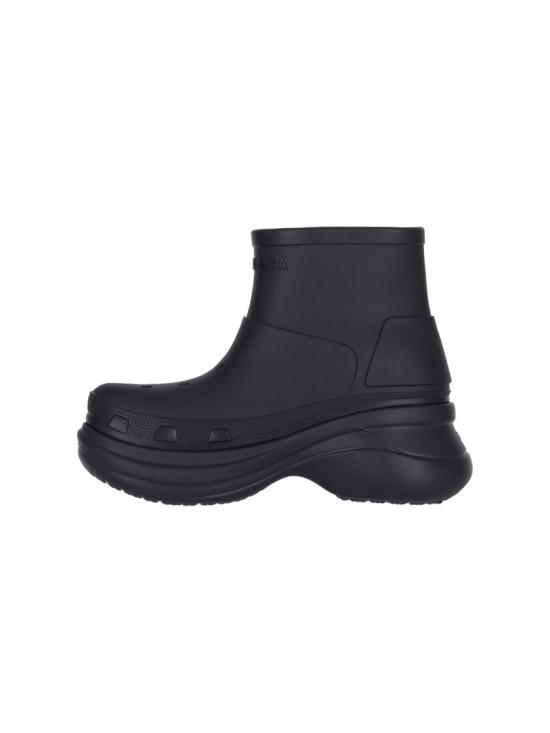  발렌시아가 x 크록스 부티 713679 W1S8E1000 Black - BALENCIAGA