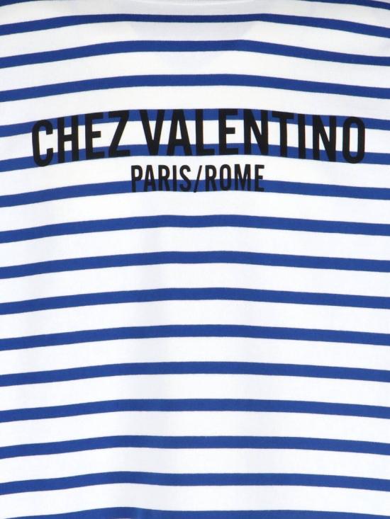 25SS 발렌티노 가라바니 긴팔 티셔츠 6V3MG16RAPVRGY Blue - VALENTINO GARAVANI