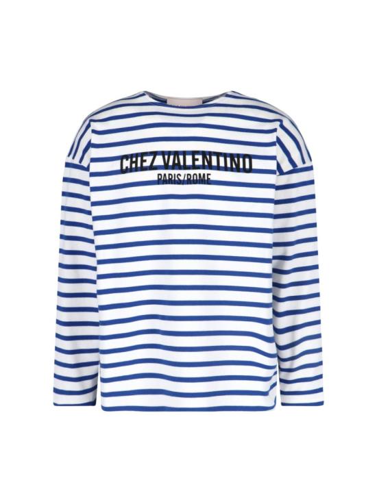 25SS 발렌티노 가라바니 긴팔 티셔츠 6V3MG16RAPVRGY Blue