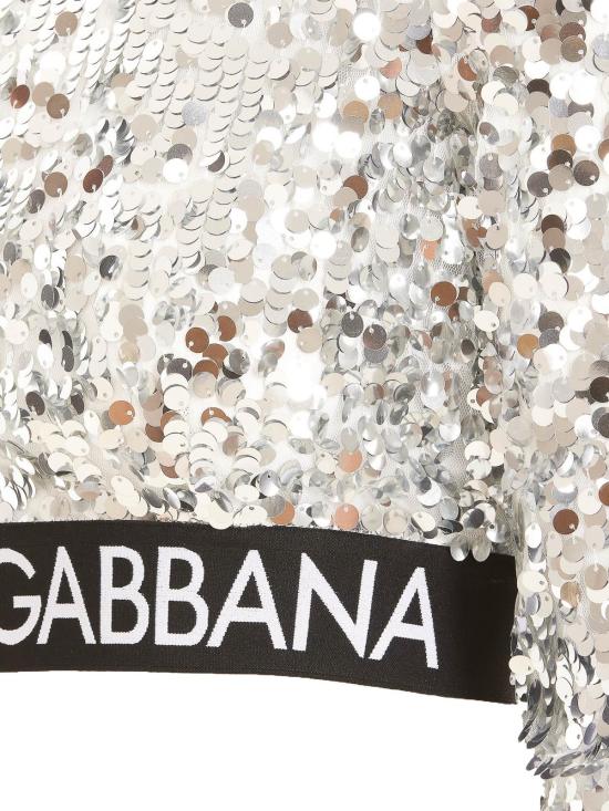  돌체앤가바나 민소매 티셔츠 F756GTFLSA8S0998 Silver - DOLCE & GABBANA