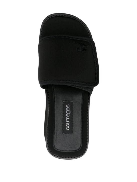  쿠레쥬 샌들 124SSD007NE00059999 BLACK - COURREGES