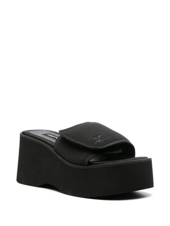  쿠레쥬 샌들 124SSD007NE00059999 BLACK - COURREGES