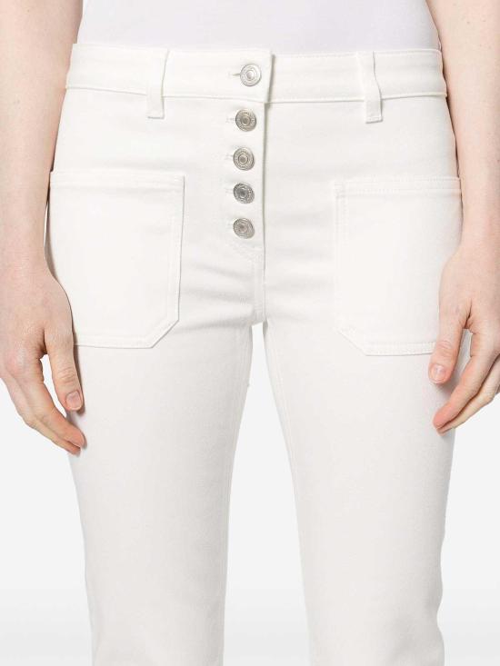 24FW 쿠레쥬 팬츠 124DPA194DE00220001 White - COURREGES