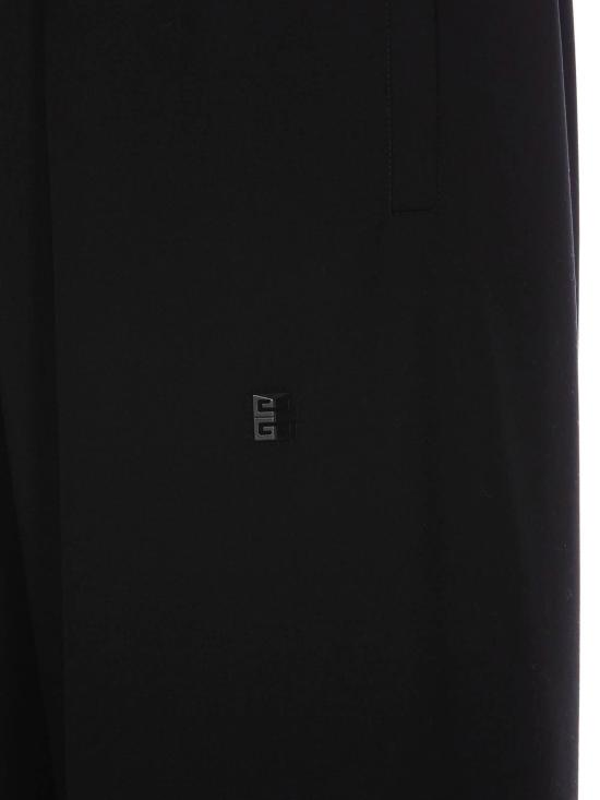 25FW 지방시 트레이닝/조거 팬츠 BM51FJ1558001 Black - GIVENCHY