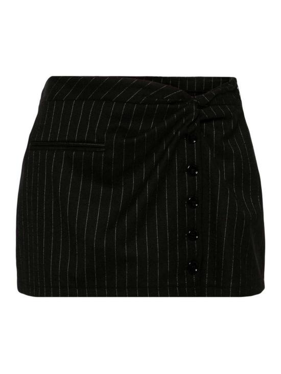  쿠레쥬 미디 스커트 124CJU140WO0092B044 Black