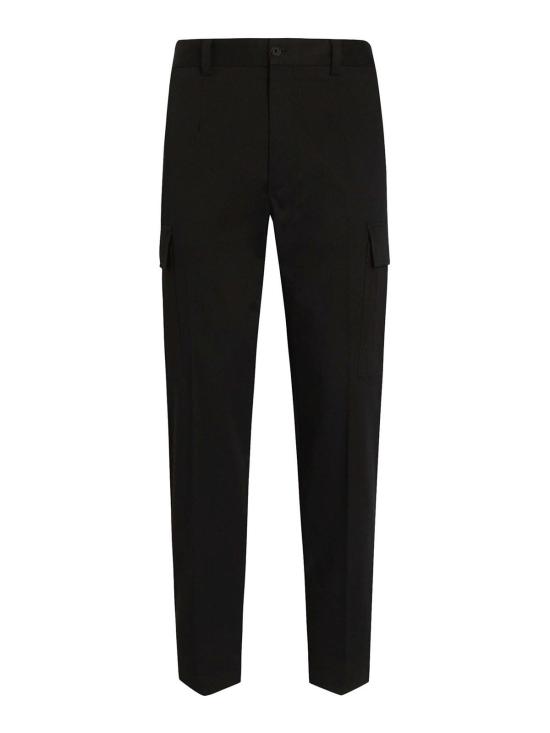 25SS 돌체앤가바나 스트레이트 팬츠 GP0Y1TFUFL3N0000 Black