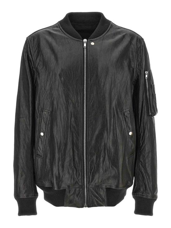  릭 오웬스 봄버 자켓 RU02D6789LBW09 Black