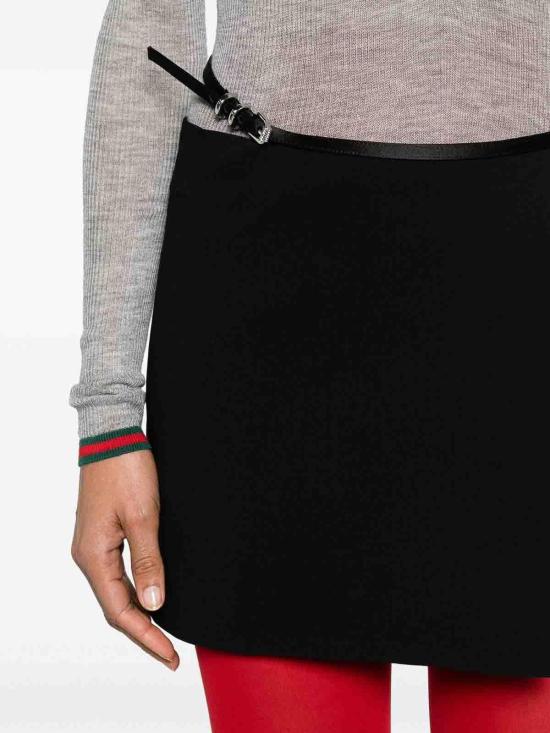  지방시 미디 스커트 BW40U114N6001 Black - GIVENCHY