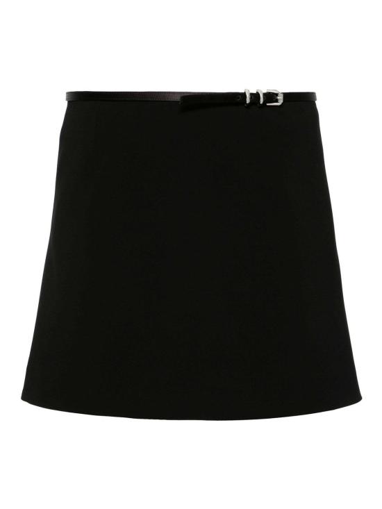  지방시 미디 스커트 BW40U114N6001 Black