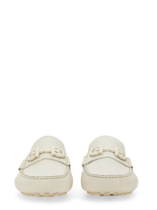  살바토레 페라가모 로퍼 768041 020983026 White - SALVATORE FERRAGAMO