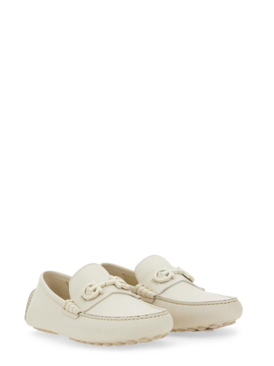  살바토레 페라가모 로퍼 768041 020983026 White - SALVATORE FERRAGAMO