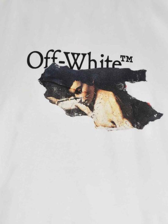 25FW 오프화이트 반팔 티셔츠 OMAA120F25JER00U 0110 White - OFF WHITE