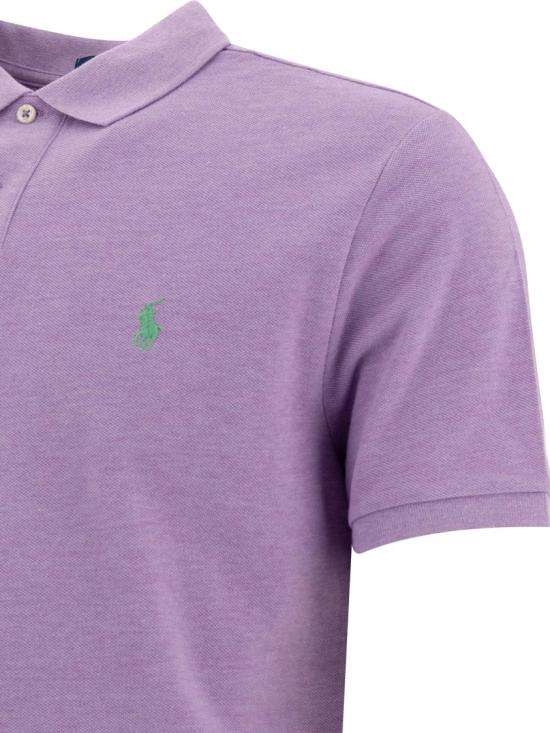 25SS 폴로 랄프로렌 폴로 티셔츠 710680784370 Purple - POLO RALPH LAUREN