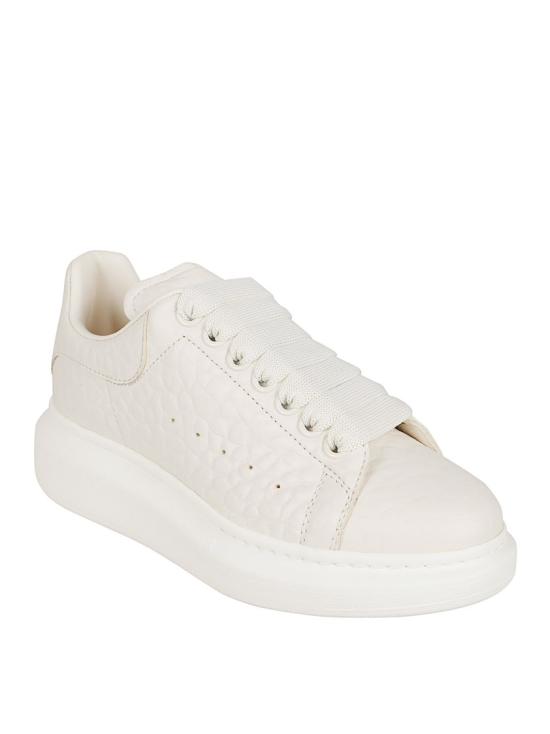 25FW 알렉산더 맥퀸 오버사이즈 스니커즈 808173WHAEG9022 White - ALEXANDER MCQUEEN