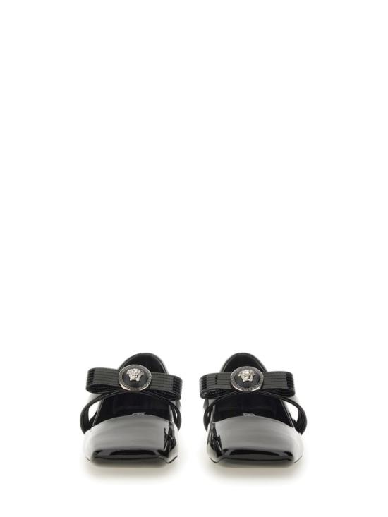  베르사체 플랫 슈즈 1016073 D2VE1B00P Black - VERSACE