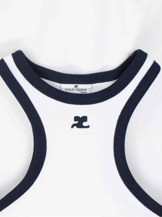 25SS 쿠레쥬 숏 원피스 125JRO577JS02030083 White - COURREGES