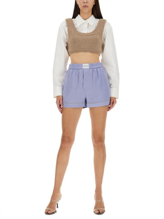  티바이알렉산더왕 숏팬츠 4WC3234376 463A Blue - T BY ALEXANDER WANG