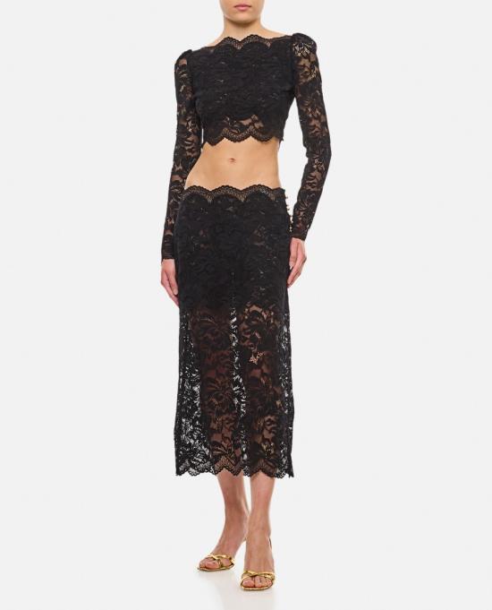  파코라반 스커트 24AJJU598PA0170P001 Black - PACO RABANNE