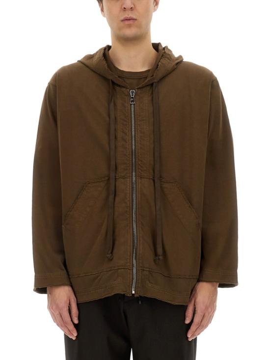 25SS 우마 왕 후드 티셔츠 UM1532 UW600 Brown