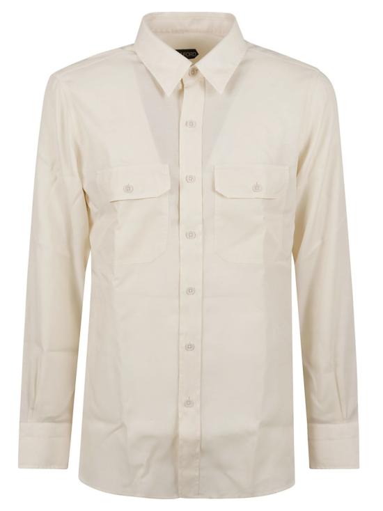  톰포드 긴팔 셔츠 HME001FMG002S24IG082 Neutrals