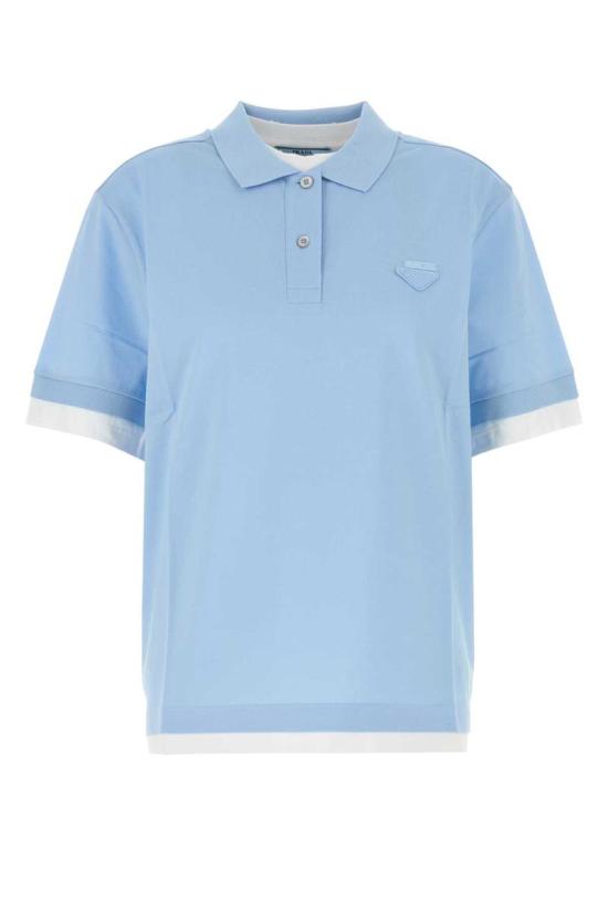 25FW 프라다 폴로 티셔츠 39586SOOO1736 F0012 BLUE