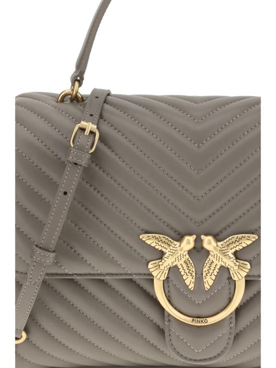 25FW 핑코 토트백 100042A0GK K33Q GREY - PINKO