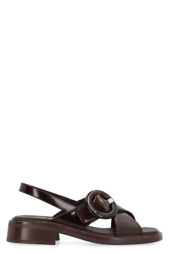 25SS 프라다 샌들 1X962NF035P39 F0038 BROWN