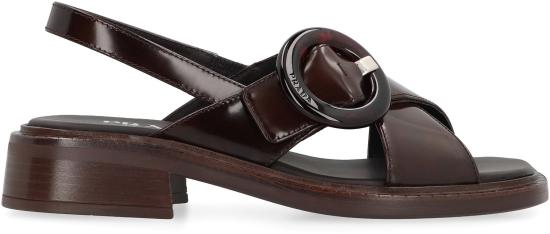 25SS 프라다 샌들 1X962NF035P39 F0038 BROWN - PRADA