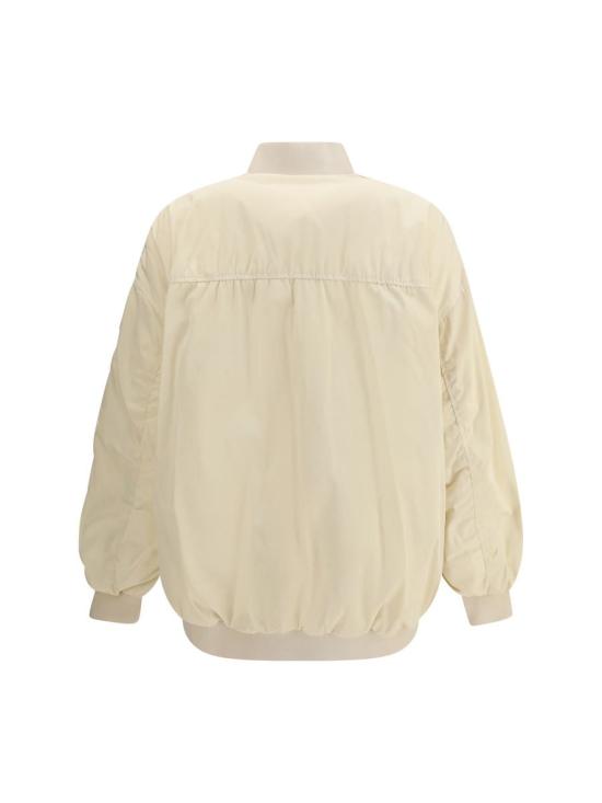 25FW 파라점퍼스 봄버 자켓 25WMPWJKIN32 0775 WHITE - PARAJUMPERS