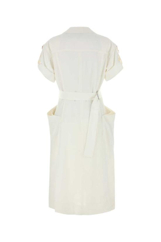 25SS 보테가베네타 원피스 820007V3OZ0 9071 WHITE - BOTTEGA VENETA