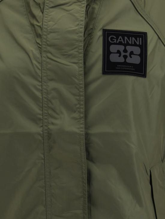 26SS 가니 자켓 W0737 861 GREEN - GANNI