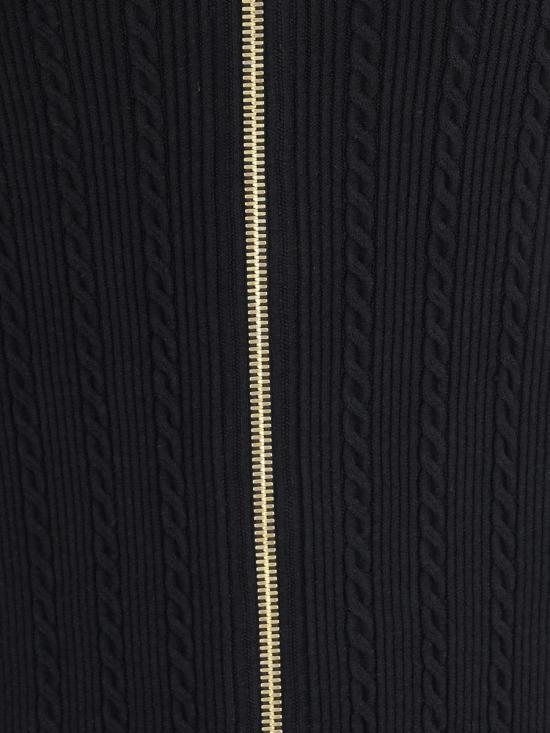 25FW 발망 롱 스커트 FF1LD066KI50 0PA GOLD - BALMAIN