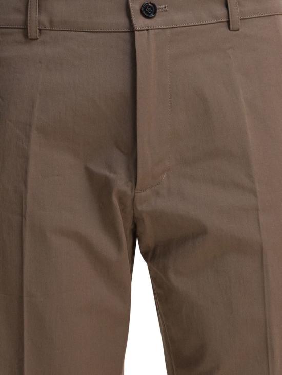 25FW 버버리 코튼 치노 팬츠 8115462 BROWN - BURBERRY