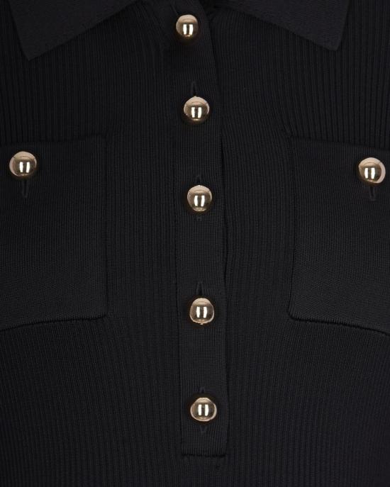 25FW 셀프 포트레이트 롱 원피스 AW25007XB Black - SELF PORTRAIT