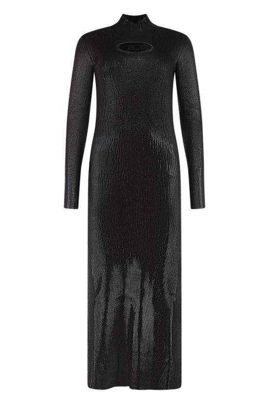 25FW 디젤 롱 원피스 A141860QVCE 9XXD Black