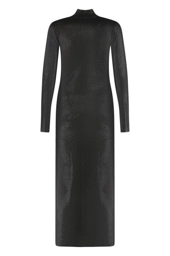 25FW 디젤 롱 원피스 A141860QVCE 9XXD Black - DIESEL