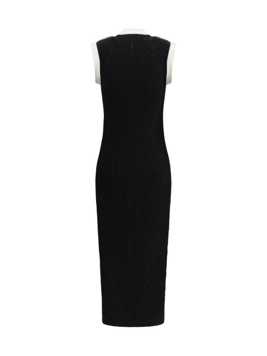 25FW 발망 원피스 FF1RJ032KI64 EAB Black - BALMAIN