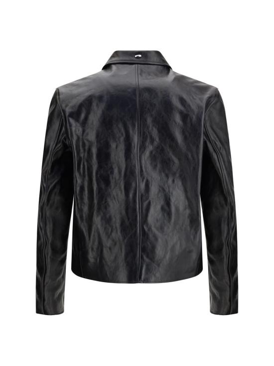 26SS 아워레가시 가죽 자켓 M4239MTD BLACK Black - OUR LEGACY