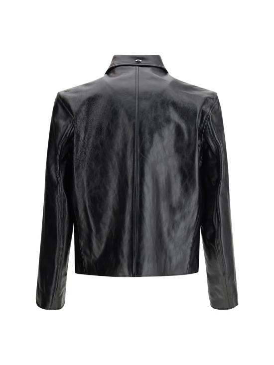 26SS 아워레가시 가죽 자켓 M4239MTD BLACK Black - OUR LEGACY