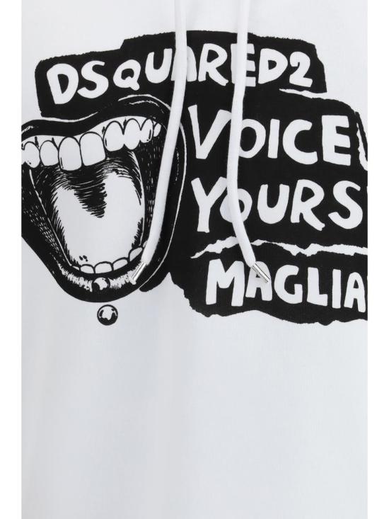 25FW 디스퀘어드2 스웨터 S71GU0753S25516 100 WHITE - DSQUARED2