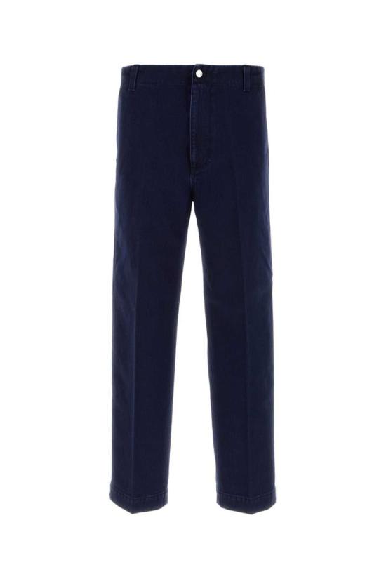 25FW 구찌 엠보스 라벨 워시드 데님 팬츠 835168XDDA8 4447 BLUE